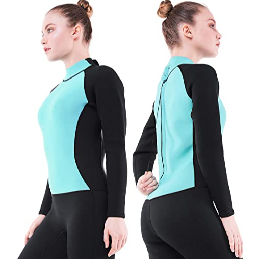 Hot Sales Cheap Custom Surf Neoprene Long Sleeve For Women Diving Smoothskin3mm swimming Wetsuits