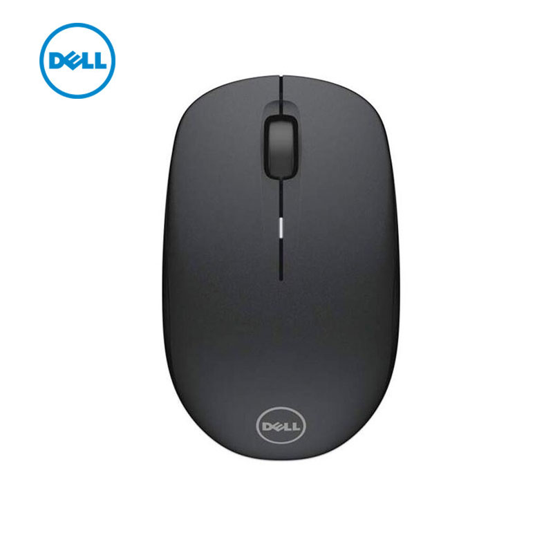 Беспроводная компьютерная мышь Dell WM126 с удобным дизайном (черный)
