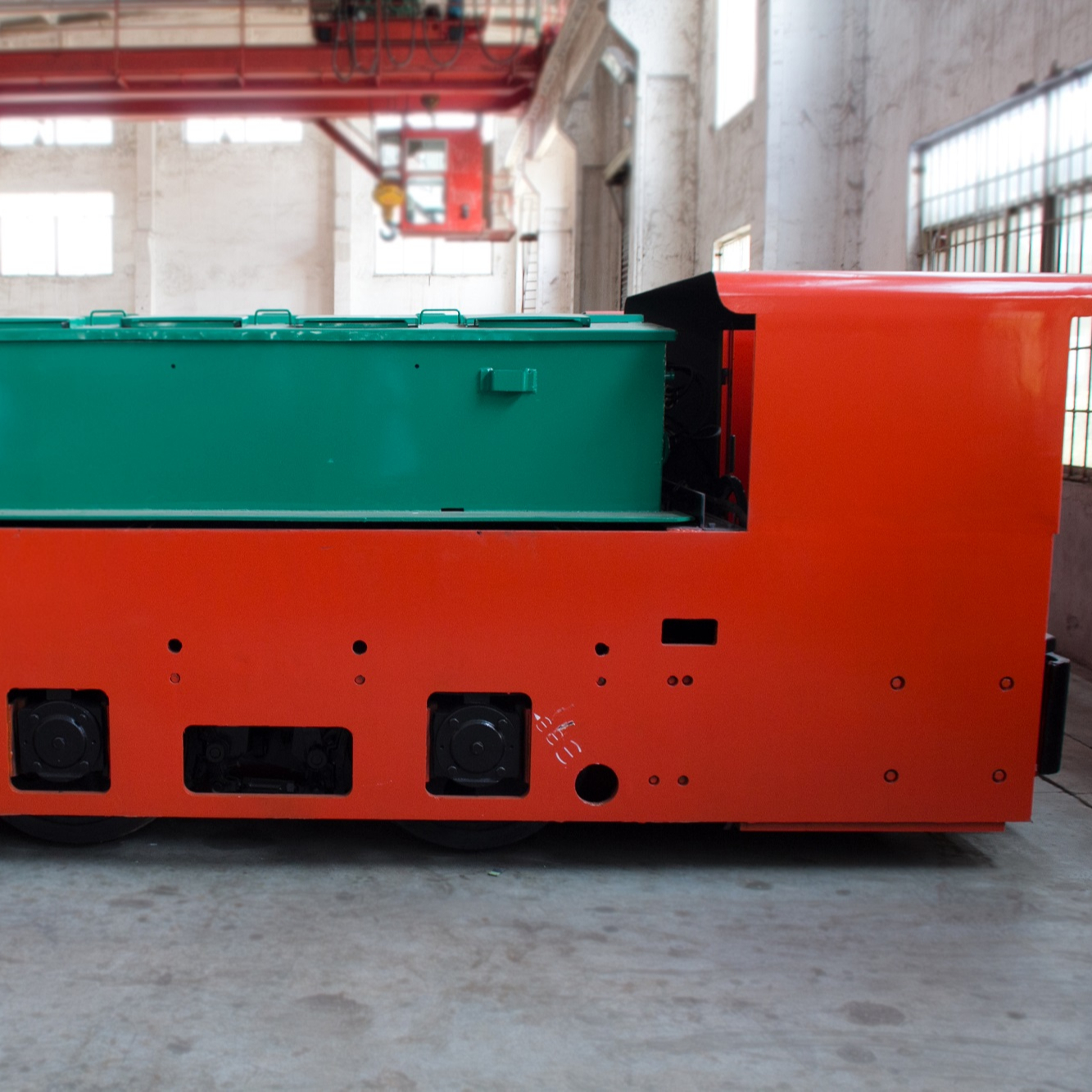 Factory Directly Selling 8 Tonne Underground Tramway Locomotive for Mine Tunnel Transportation