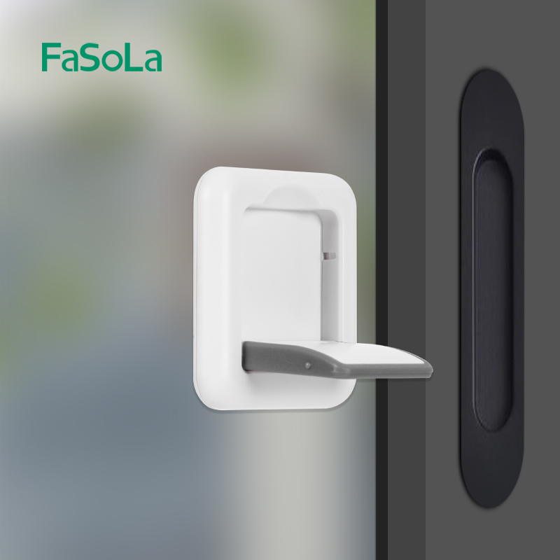 Замок для раздвижных дверей и окон FaSoLa, защита от детей, от детей, 2 шт.