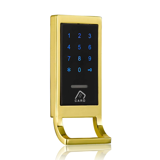 Digital combination keypad code RFID keyless card drawer cabinet locker lock Sauna lock with handle