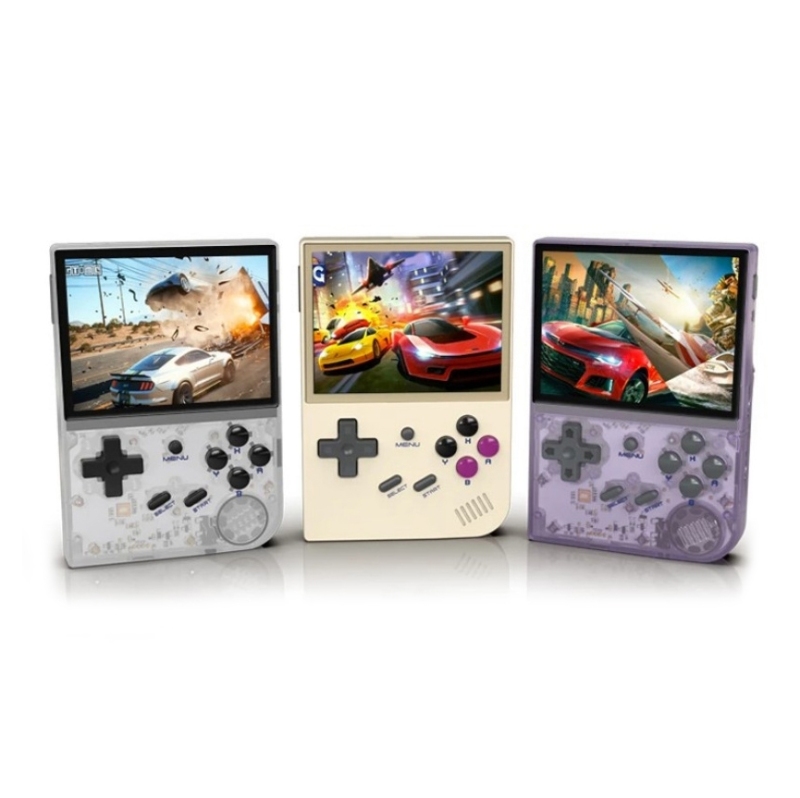 Лидер продаж, игровая консоль NBERNIC RG35XX 3,5 дюймов 64 г, 5000 +, игровая консоль в стиле ретро с открытым исходным кодом, Игровая приставка ANBERNIC RG35XX