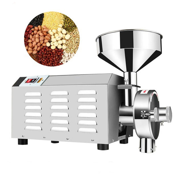 304 stainless steel high quality corn electric wheat grinding mill machine