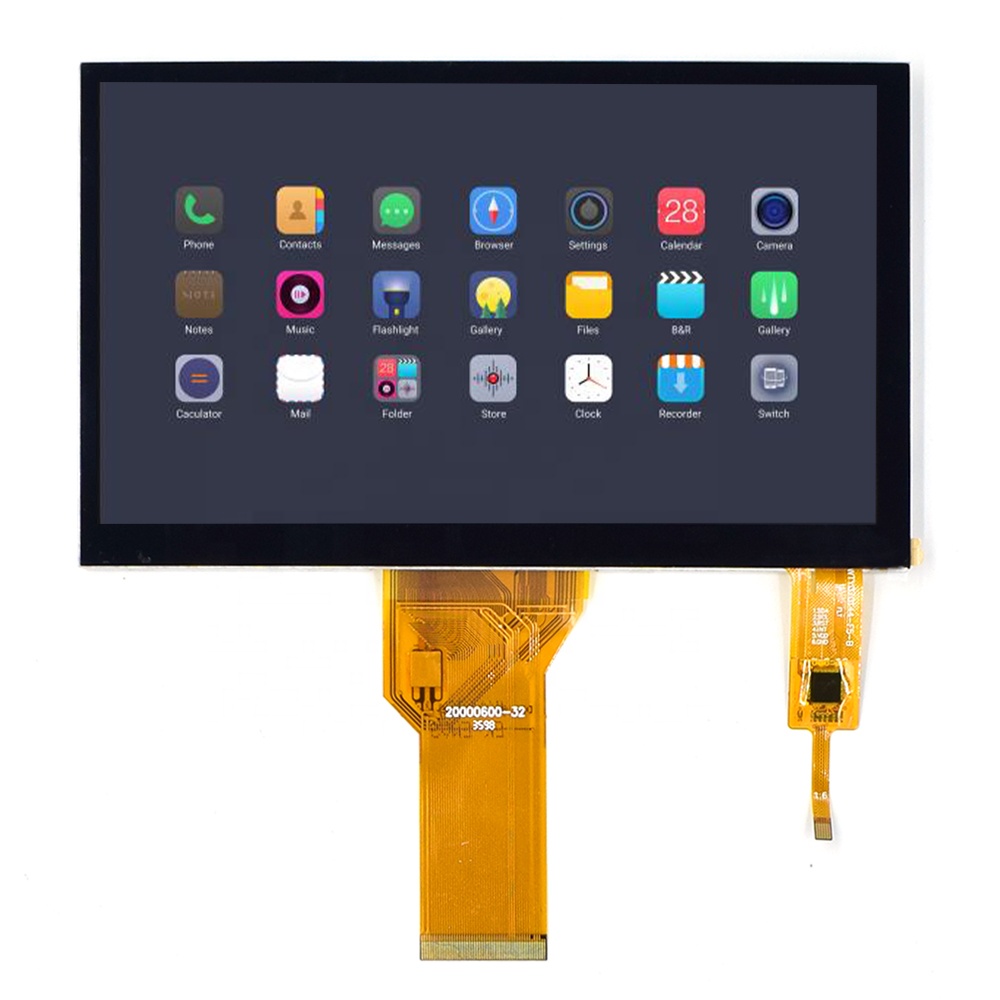 Открытый Солнечный доступный дисплей innolux ЖК tft 7 "1024x60 0/800x480 точек FT5436/FT5426 емкостный сенсорный экран