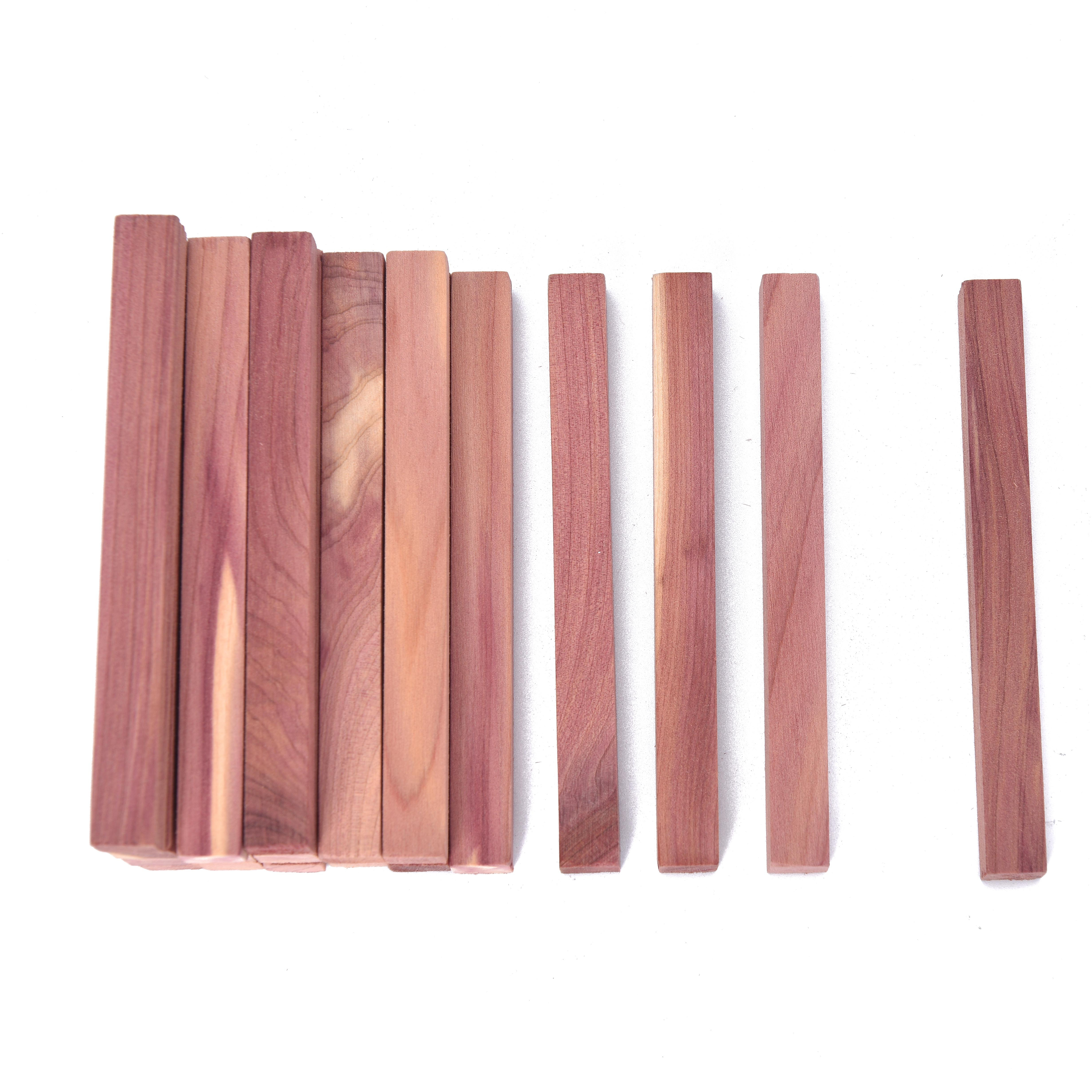 Wholesales Moth Repellent Red Cedar Wood Blocks For Shoes Care