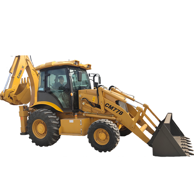 Компактный тракторный экскаватор canmax CM778H, отличное качество, используется для продажи