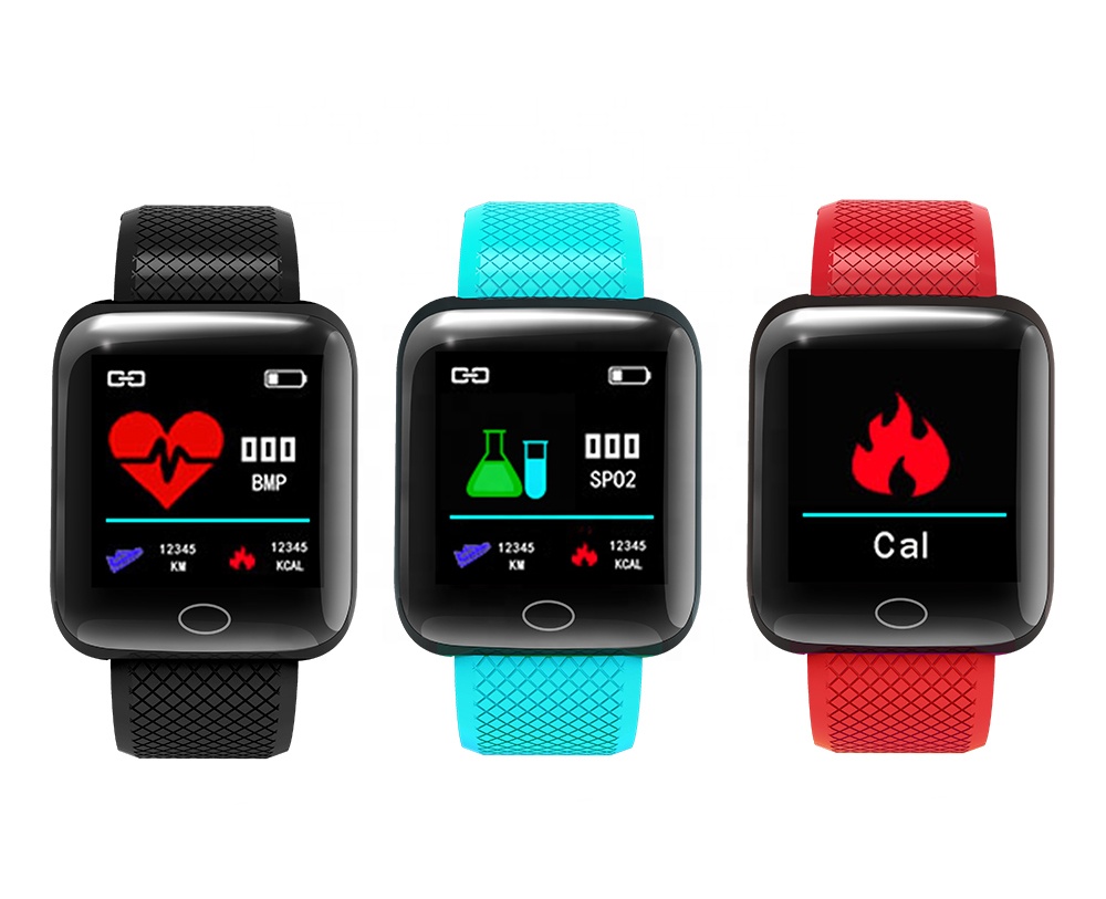 2021 фитнес-трекер Heartrate Водонепроницаемая носимая технология 116
