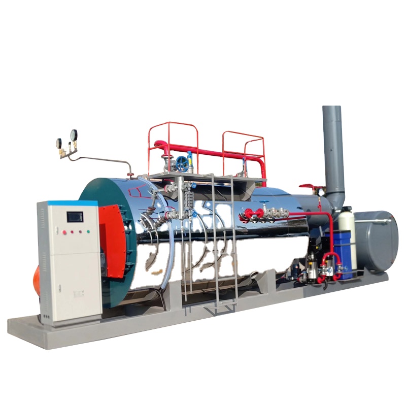 Industrial Package Fire Tube Steam Boiler With Fuel Natural Gas Diesel Oil Lpg 1 Tph 2ton 3tonh 4ton 5thr 6t H 10th 15t