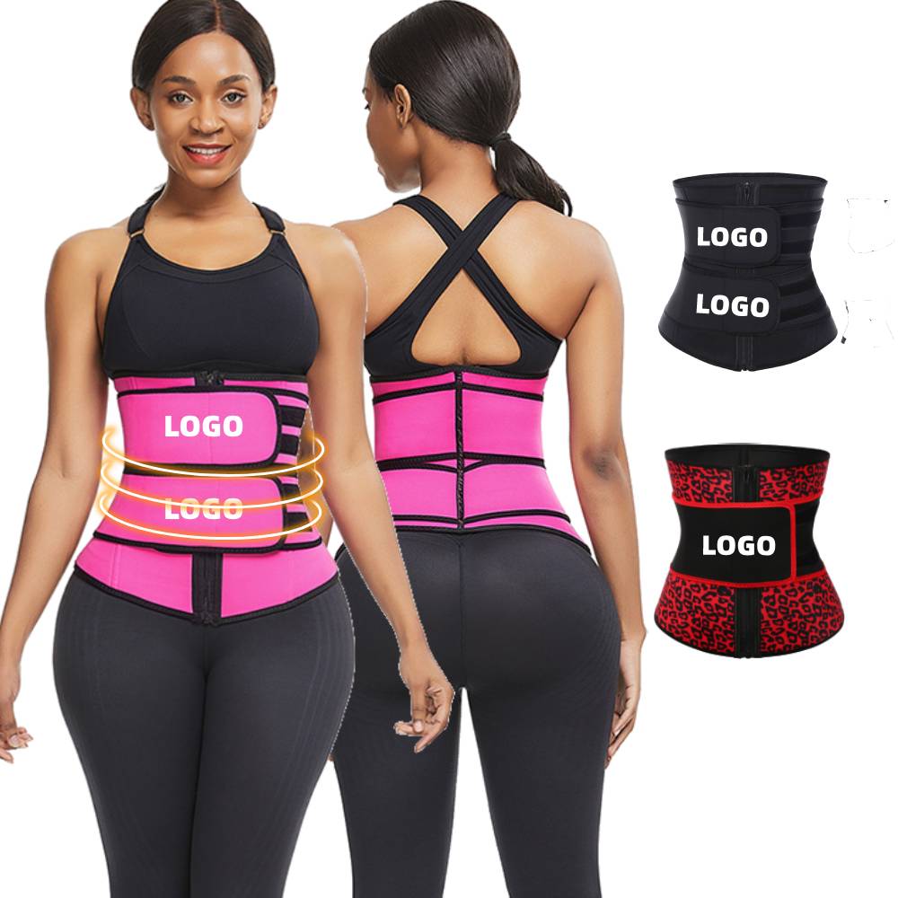Compression Adjustable Belt Neoprene Waist Trainer For Workout Speed Up Fat Burning Tummy Control