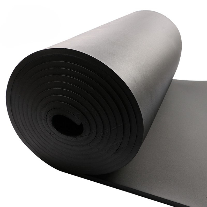 25mm Thick High Density Brand New Material Black Waterproof Fireproof Soundproof Thermal Insulation Nbr Rubber Foam Sheet