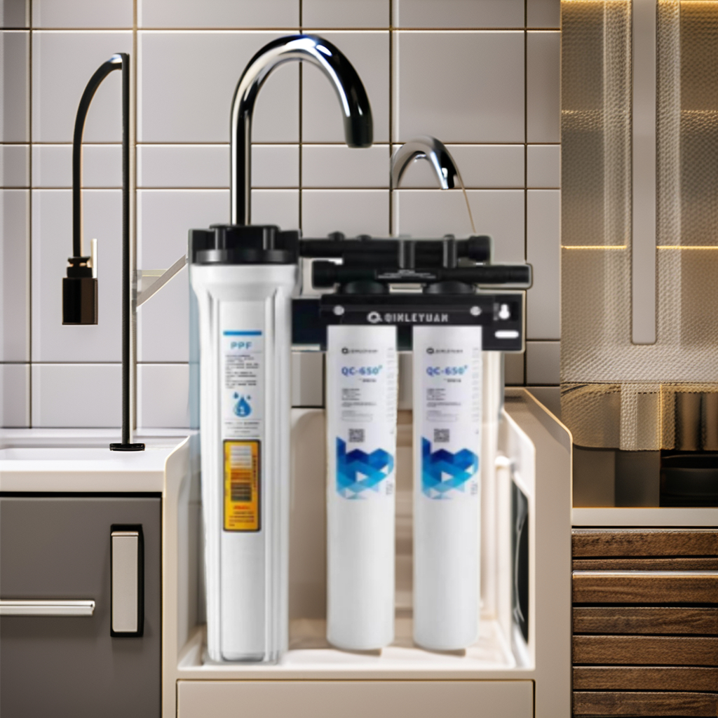 Cheaper Price Whole House 3 Stages Water Filter Machine Water Treatment Purifier Equipment for house