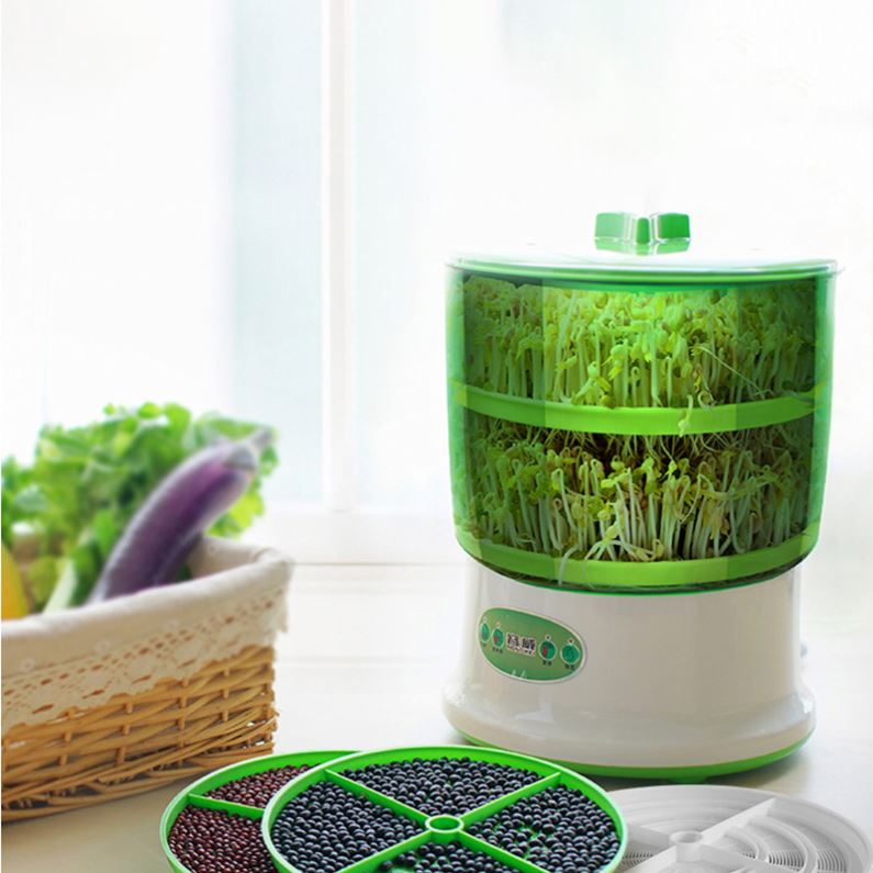 Household Smart Automatic Bean Sprouts Machine 3 Layers Large Capacity Intelligent Bean Sprout Growing Machine