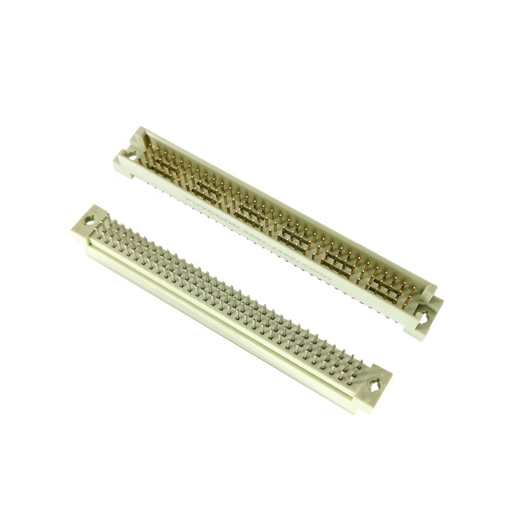 Коннектор 5,04 мм Шаг 3row PCB 32P 64P 96P DIN 41612, 3*32 контакта, вертикальные клеммы, штекер, коннектор Eurocard с шагом 2,54 мм