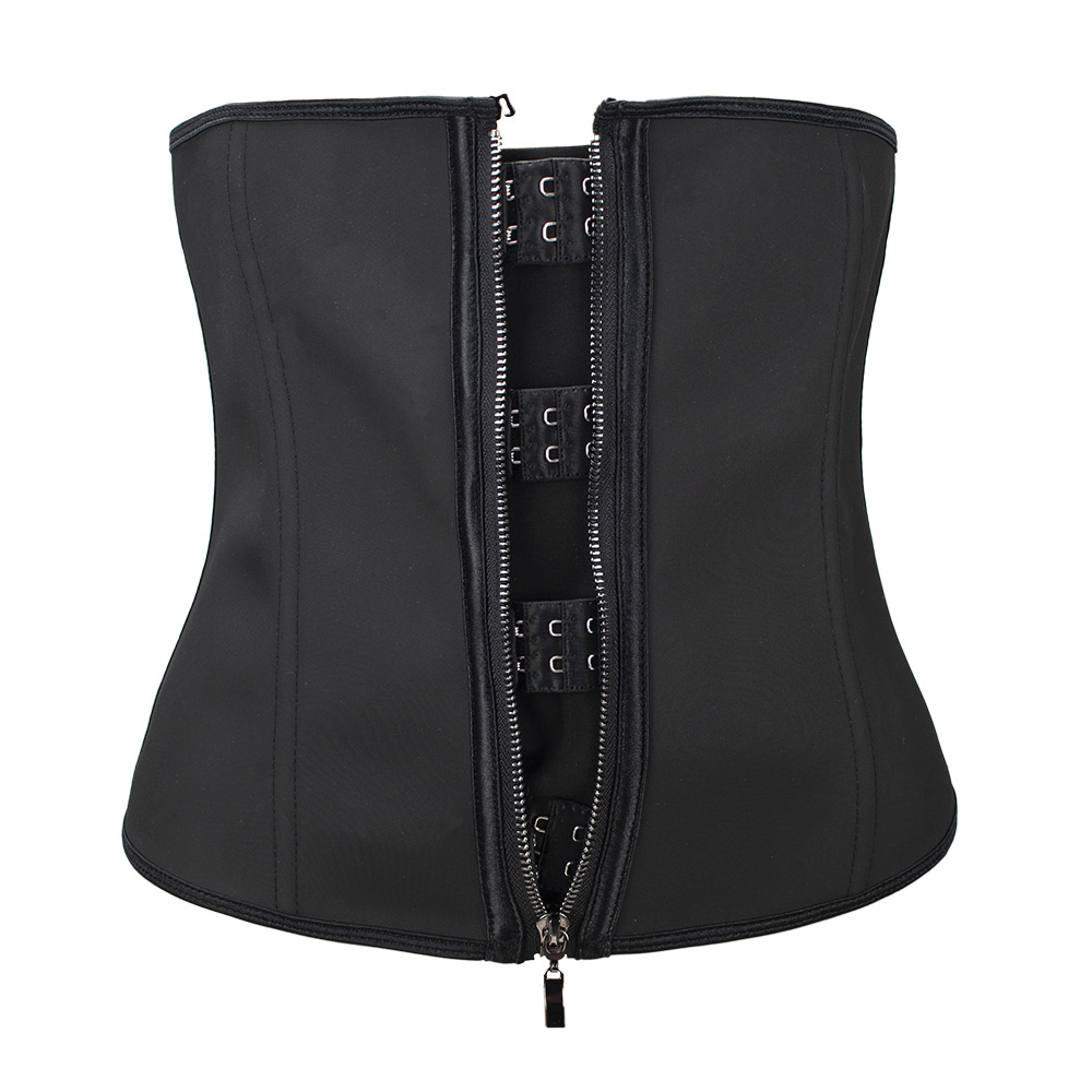 Customized Women Latex Corset Waist Trainer Slimming For Ladies 9 Flexible Bones Body Shaper Waist Trainer Belt