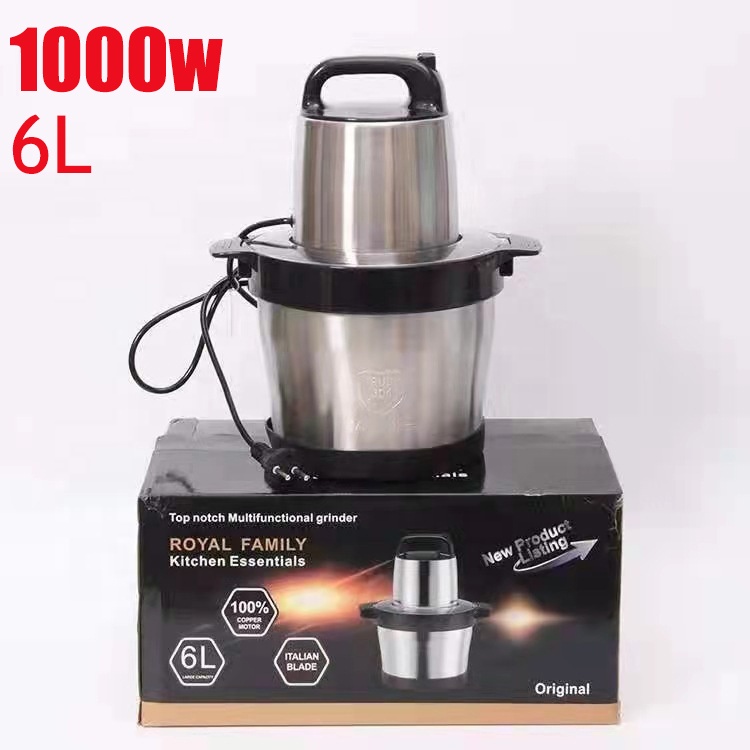 Горячая Распродажа, машина fufu мощностью 6 л, 1000 Вт, двигатель из чистой меди, мясорубка для яма