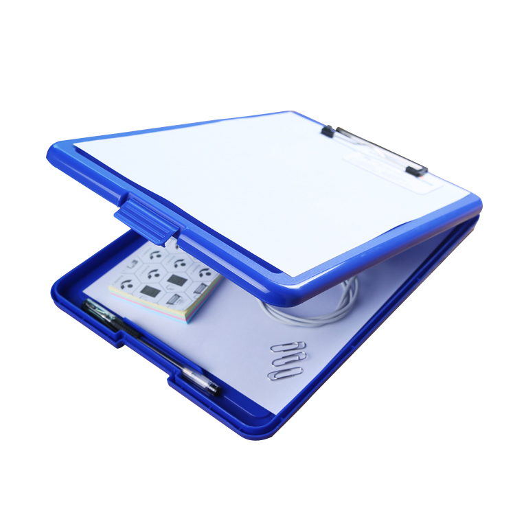 High Quality Amazon Hot Selling Custom a4 Plastic Storage Clipboard File