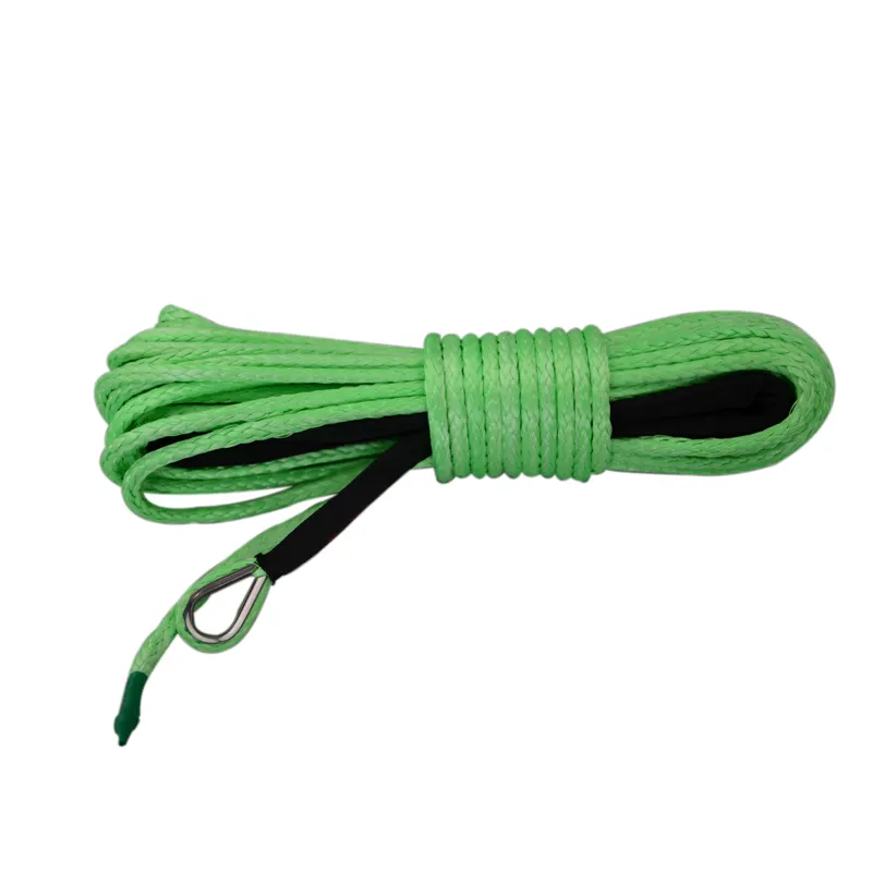 manufacturer supplies 12 strand synthetic uhmwpe rope for winch tow used 1-20 tons
