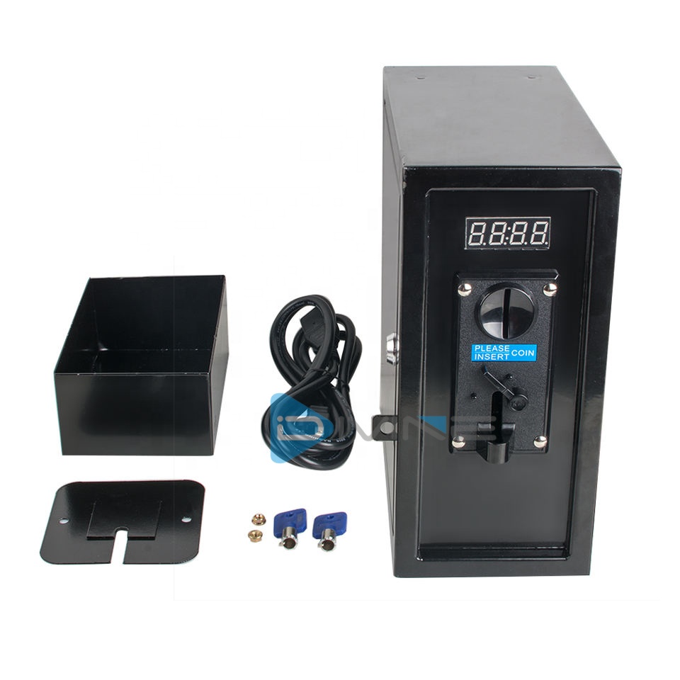 110V/220V Electronic Device Coin Selector Acceptor Timer Coin Operated Timer Control Box