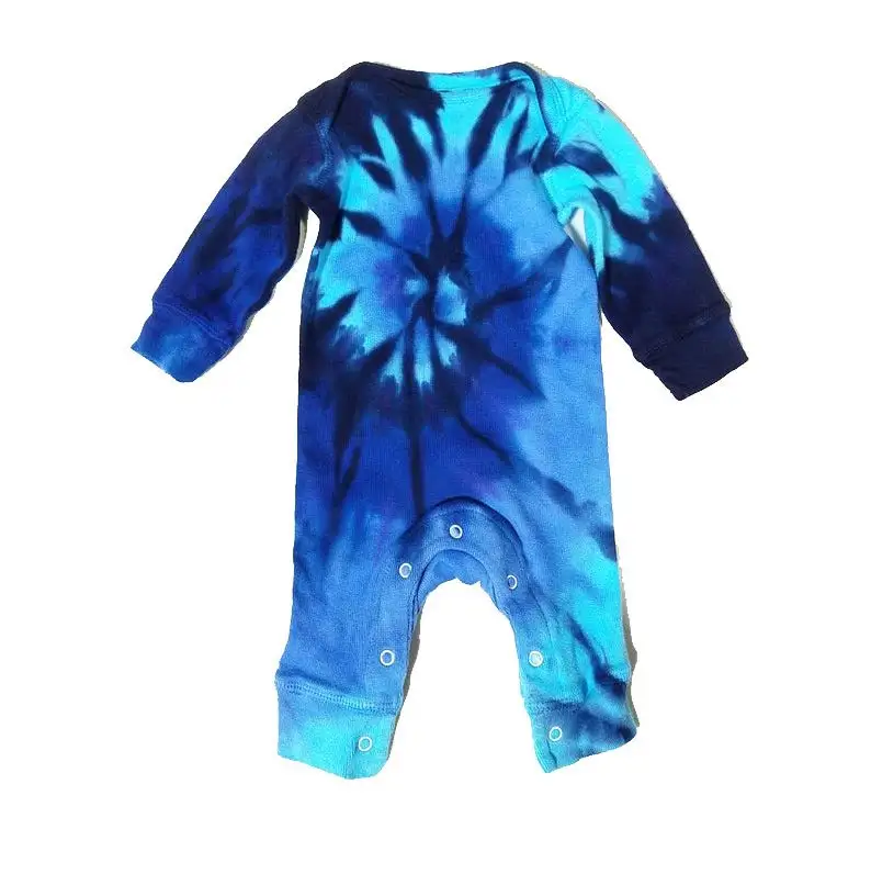 Новое поступление детские комбинезоны для малышек Tie Dye Одежда малышей Tie Dye бутик галстук Dye боди