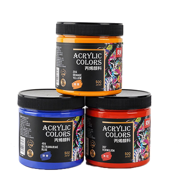 Paintyou Large bottle 500ml waterproof sunscreen pigment art supplies professional acrylic paint
