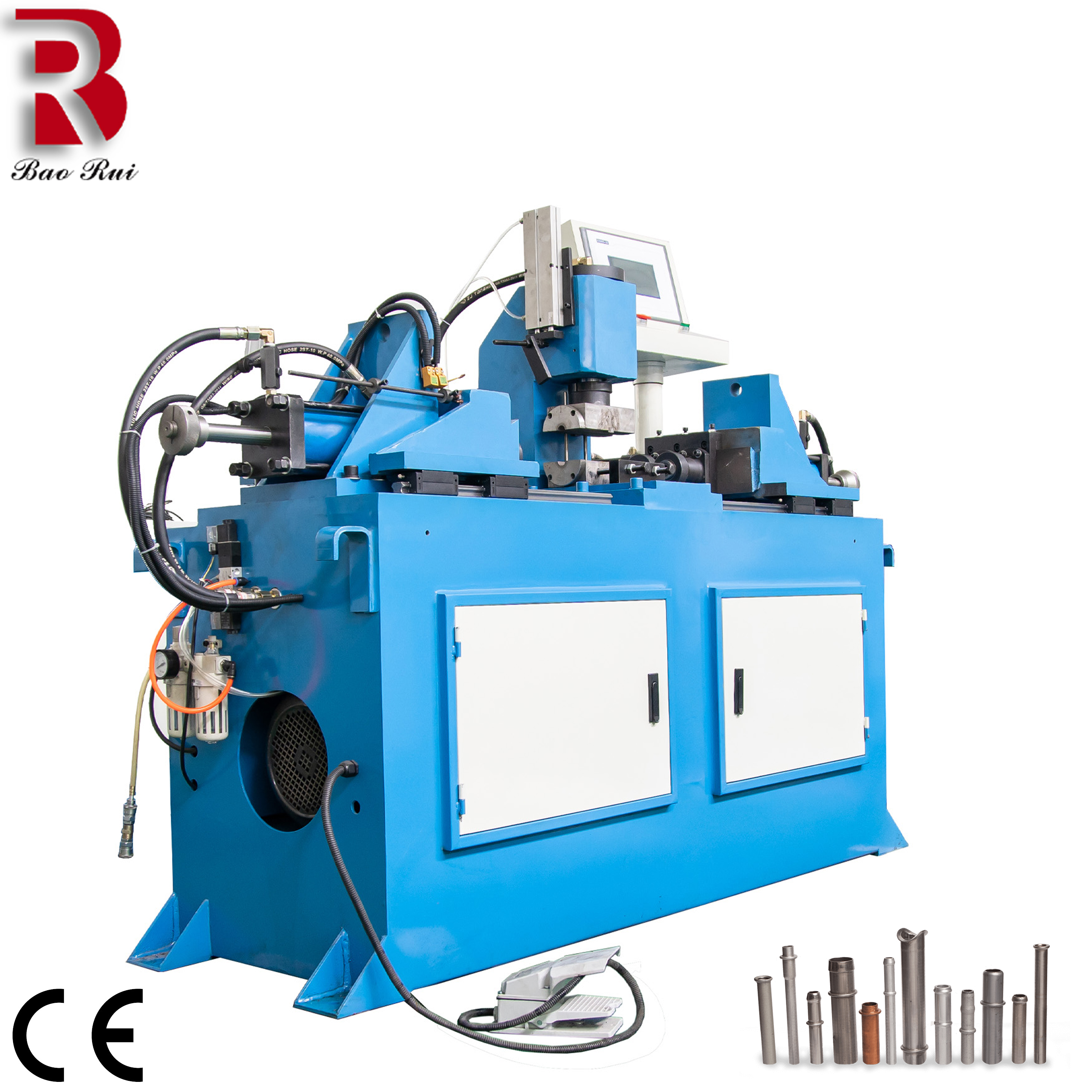 Corner End Forming Machine for Pipe and Tube End finishing Machine for Stainless Steel Carbon Steel Metal and Iron
