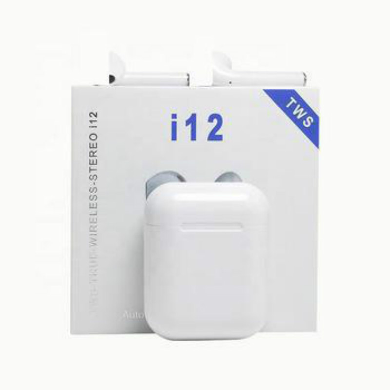 Беспроводные наушники-вкладыши i12 TWS, Hi-Fi наушники-вкладыши 12 i 12 tws i12 tws