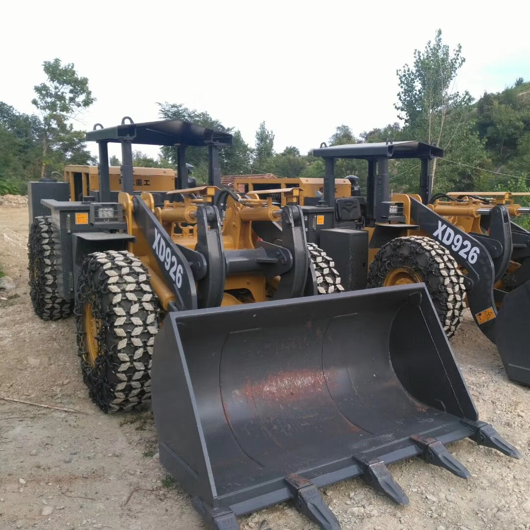 Underground mining Loader XD929 diesel mining equipment sell to africa