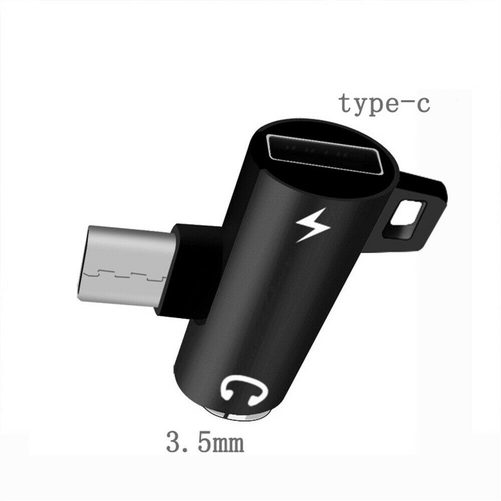USB C Audio Charging Adapter Earphone Splitter Type C to 3.5mm Jack Converter Gaming For xiaomi Huawei Samsung Usb Wire