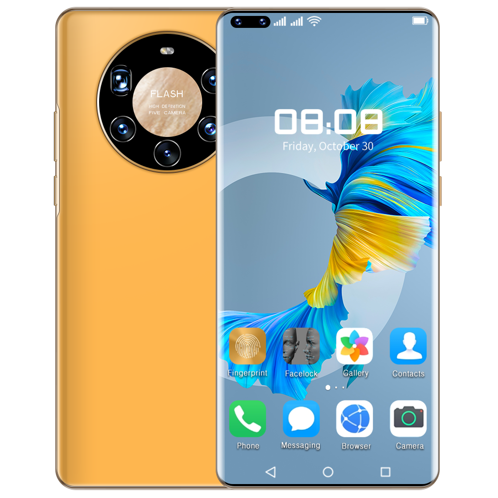 Горячая распродажа! Коврики 40 Pro + мобильный телефон Android 10,0 сотовый телефон Mate40 Pro + смартфон 7,2 дюймов