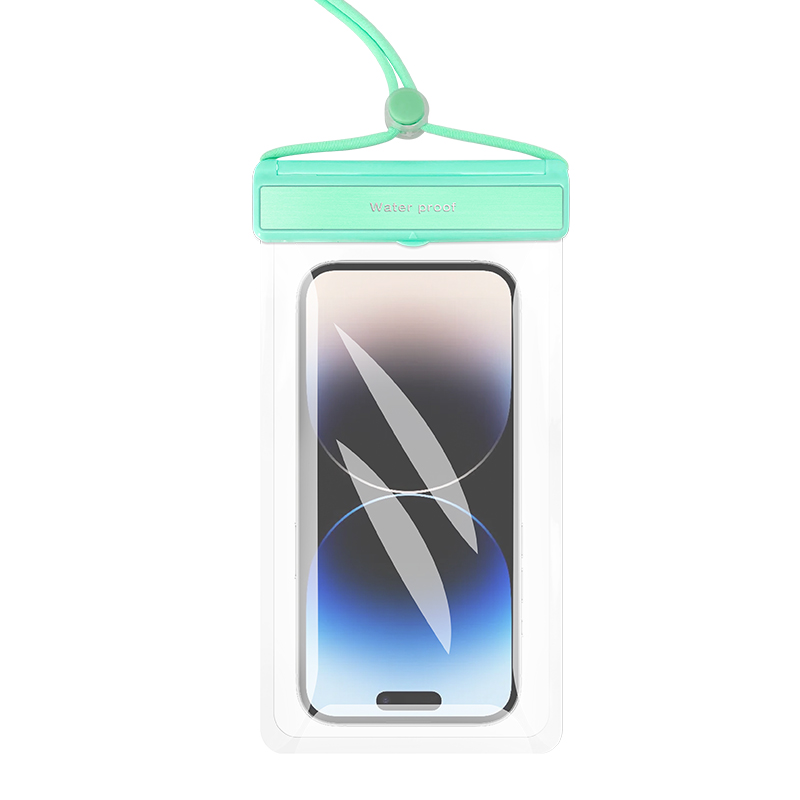 Hot Selling Good Price 7.2 inch IPX8 TPU Hanging On The Neck Men Women Mobile Bag Waterproof Phone Pouch Dry Bag