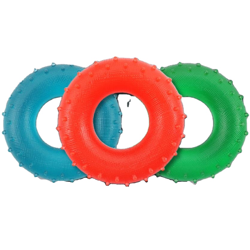 Silicone Hand Grips Ring Hand Grip Ring Rubber Hand Grip Ring Finger Stretcher Rehab Ball Finger Exerciser Stretcher