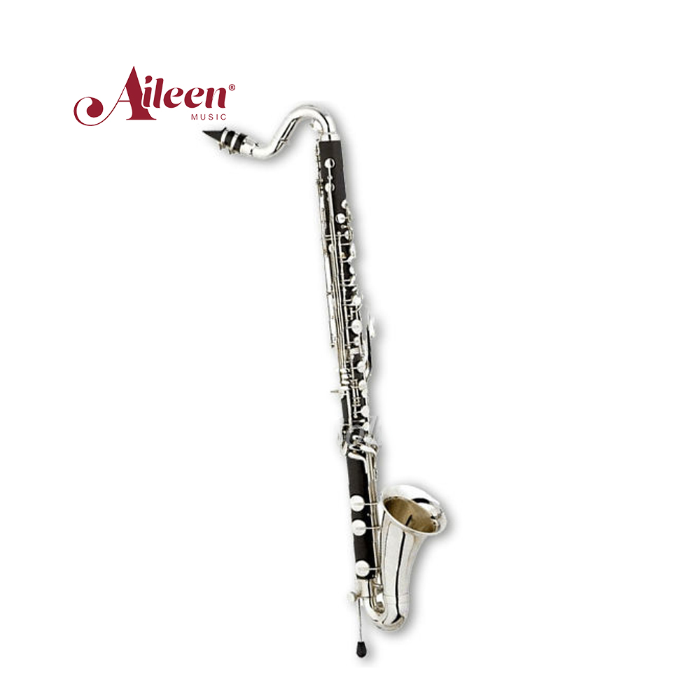 Professional 20 keys Bb key Hard Rubber Bass Clarinet (BCL3001)