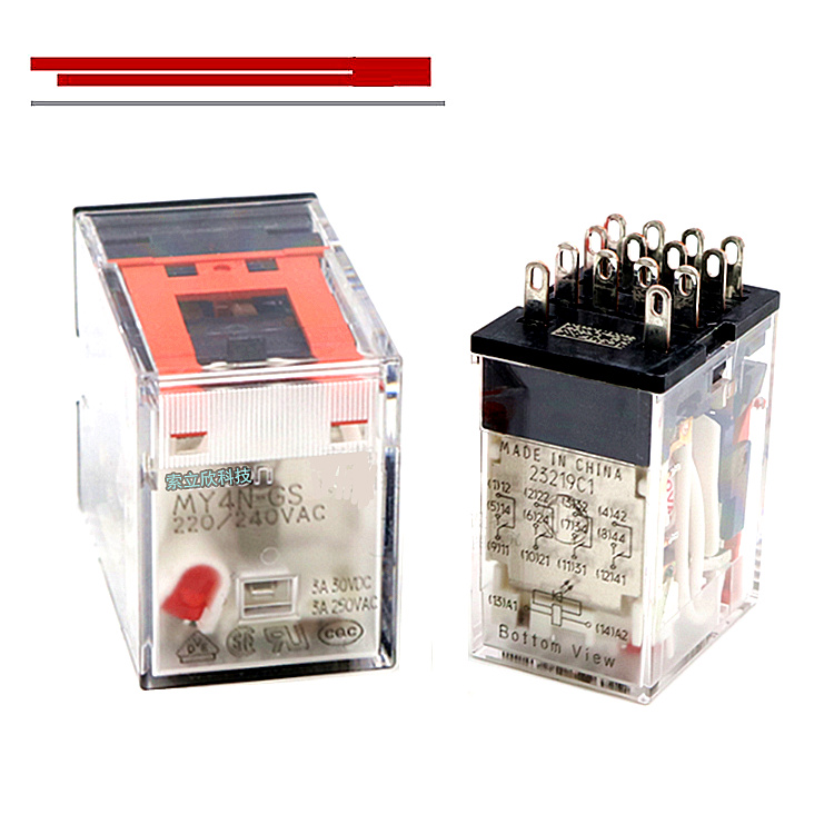 4 на 4 off реле 3A 14PIN DC12V 24V 48V 110V AC12V 24V 36V 110V 220V MY4N GS MY4N-GS промежуточное реле