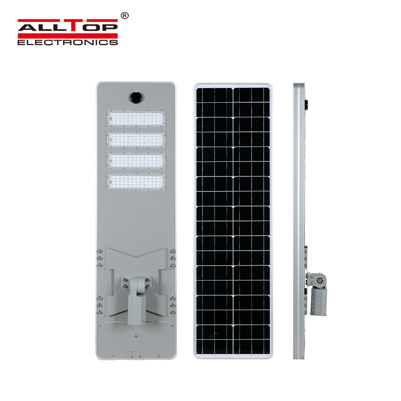 ALLTOP, Китай, наружные дорожные фонари для страны, smd, ip65, 50 Вт, 100 Вт, 150 Вт, 200 Вт, встроенный все в одном светодиодный солнечный уличный фонарь