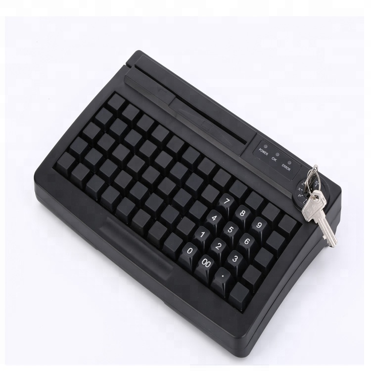 Программируемый электронный картридер Keylock с 60 клавишами, POS-клавиатура