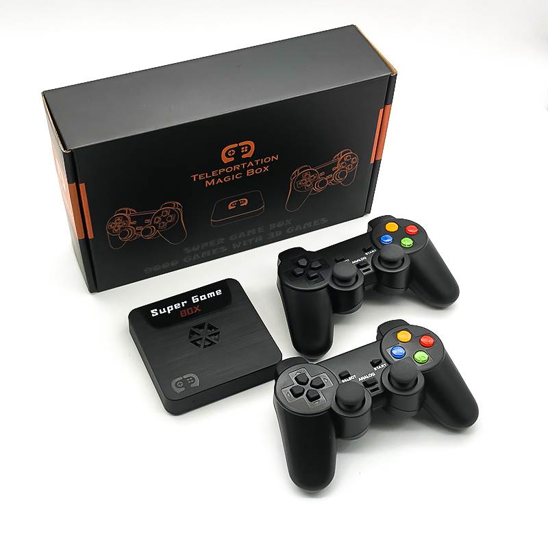 X5 Super Game Box 32/64/128GB Built in 5600/9000/10000 Games Retro Video Game Console 4K HD Output TV box Console For PS1/N64