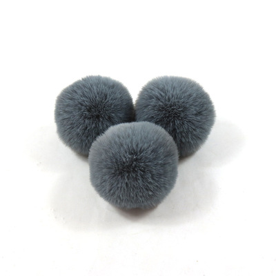 Amazon Hot Sale Factory Direct Wholesale Price High Quality Custom Logo Ball Pendant Pom Pom Puff Pendant Plush Soft Keychain