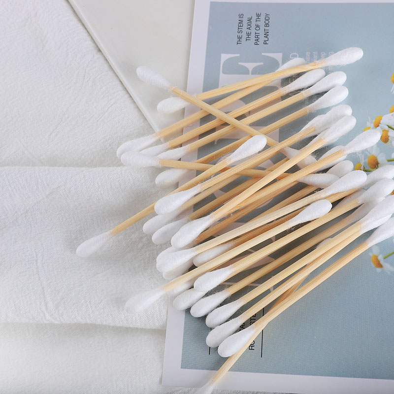 Бамбуковые палочки, ватные палочки, ватные палочки для ушей qtips