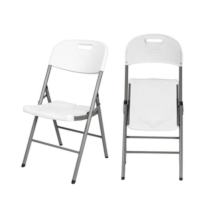 Modern Lightweight Outdoor Waterproof Portable White Plastic Camping Chairs Lightweight Travel Folding