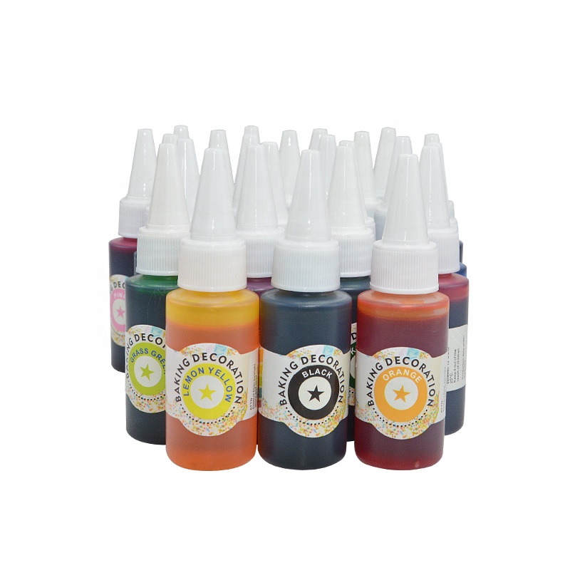 Gel Food Coloring set for cake, 30g