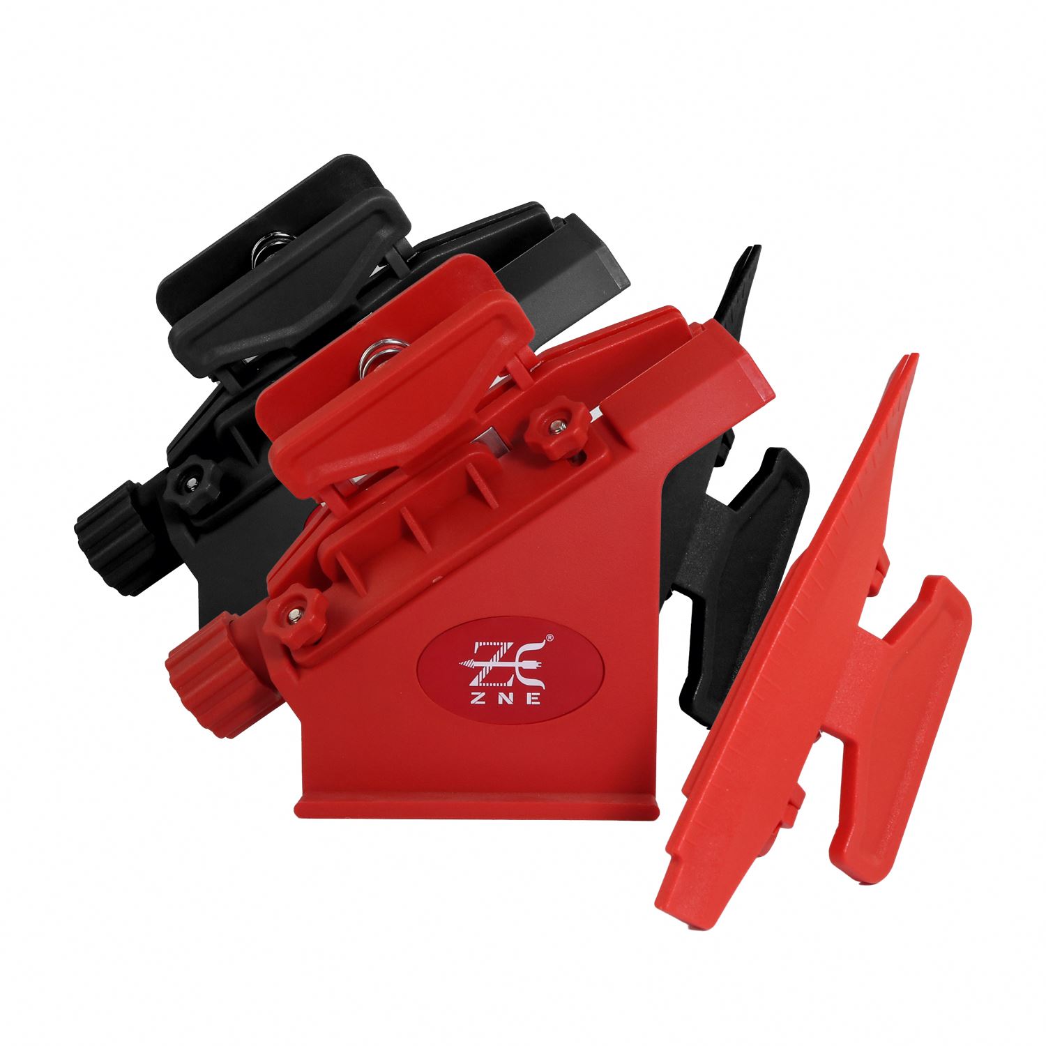 DIY Archery Arrow Plastic Fletching Jig Straight and Helix Adjustable Vanes Bonding Device for Aluminum Carbon Fiberglass Arrows