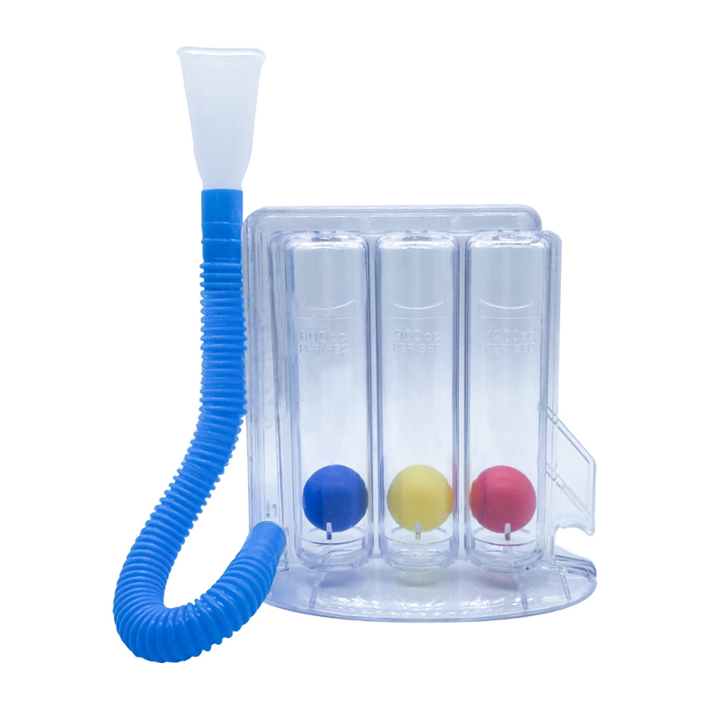 Mannual Nareena Three Ball Inventive Spiro Meter Respirometer for Lung Exerciser