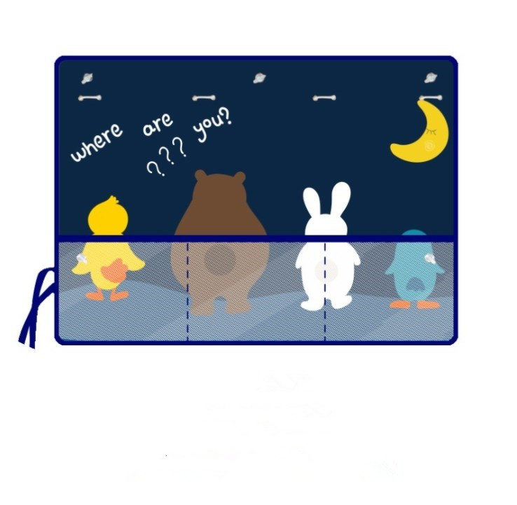 Magnetic Car Side Window Sunshade Curtains Adjustable Car Styling Auto Windows Sun Visor Cartoon Design Blinds Cover Sun Shade