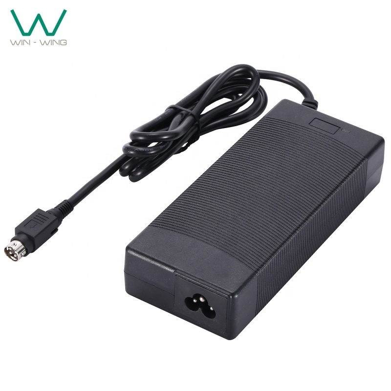 Полностью закрытый пластиковый корпус адаптер питания 12V 12.5A 150W UL62368 EN62368 IEC62368