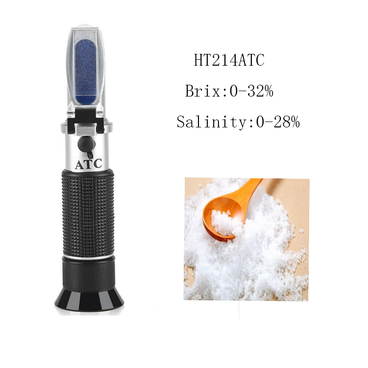 saltwater aquarium Salinity Refractometer 0-32% Brix digital refractometer test salt water 0-28%