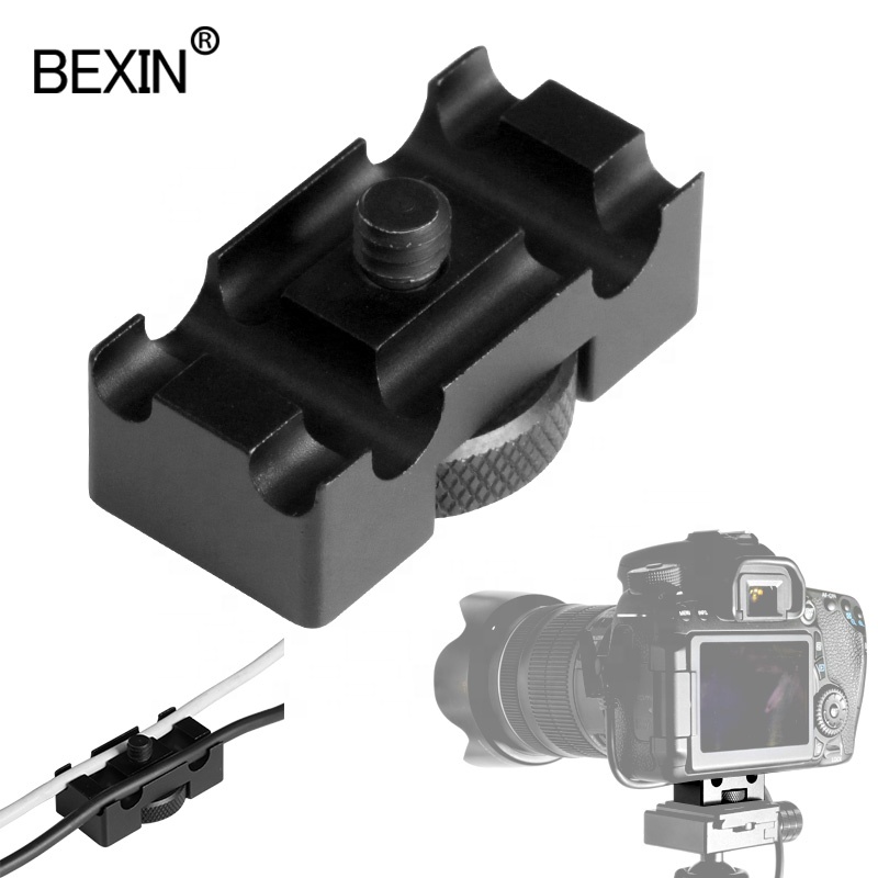 Аксессуары для цифровых зеркальных фотокамер BEXIN алюминиевый 1/4 отверстие 6 мм 8 мм DSLR цифровая камера usb-кабель зажим провод шкаф зажим шнур провод держатель