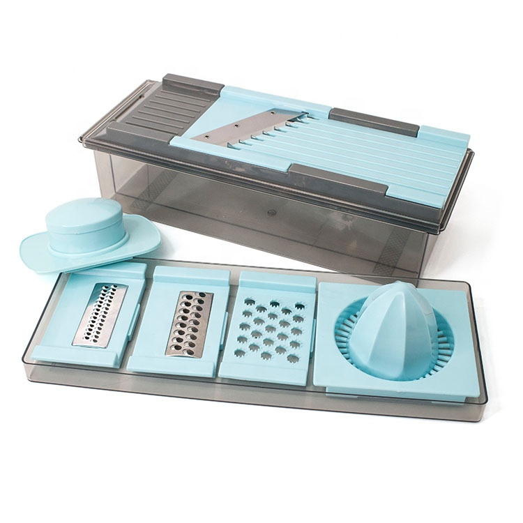 7 in 1 Safe Stainless Steel Multifunction Grater Vegetable Tool Kitchen Accessories Manual Shredder Potato Shredded Graters