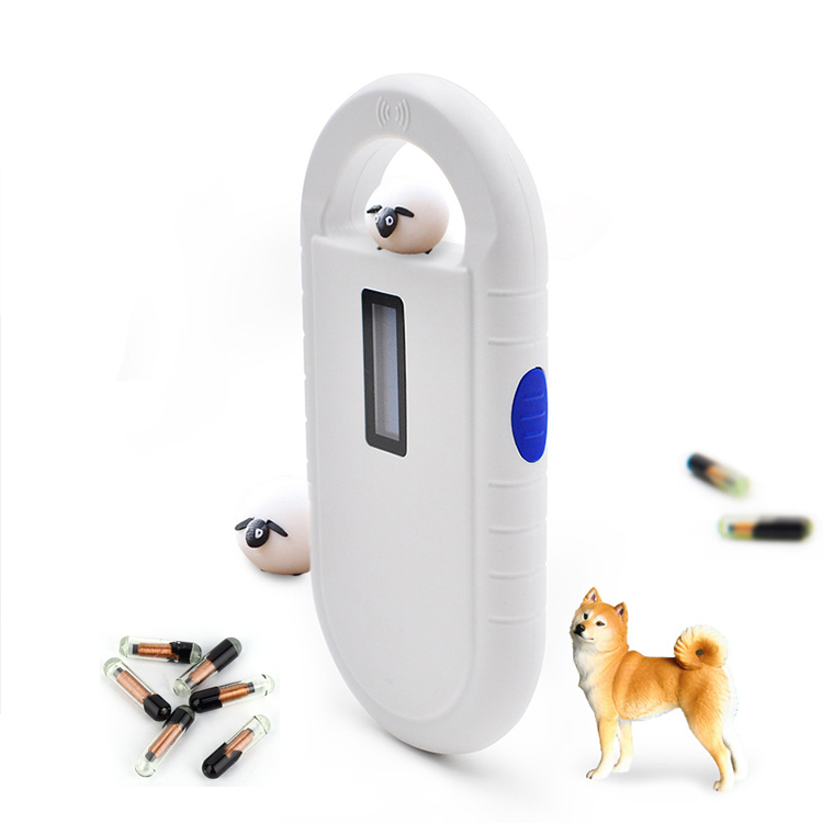 Считыватель RFID-метки для собак, кошек, домашних животных, КРС, чип для животных, сканер микрочипа, считыватель микрочипов животных