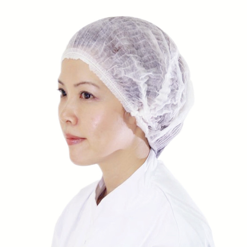 Disposable PP Non Woven medical doctor nurse surgical cap isolation cap protective anti falling strip round cap