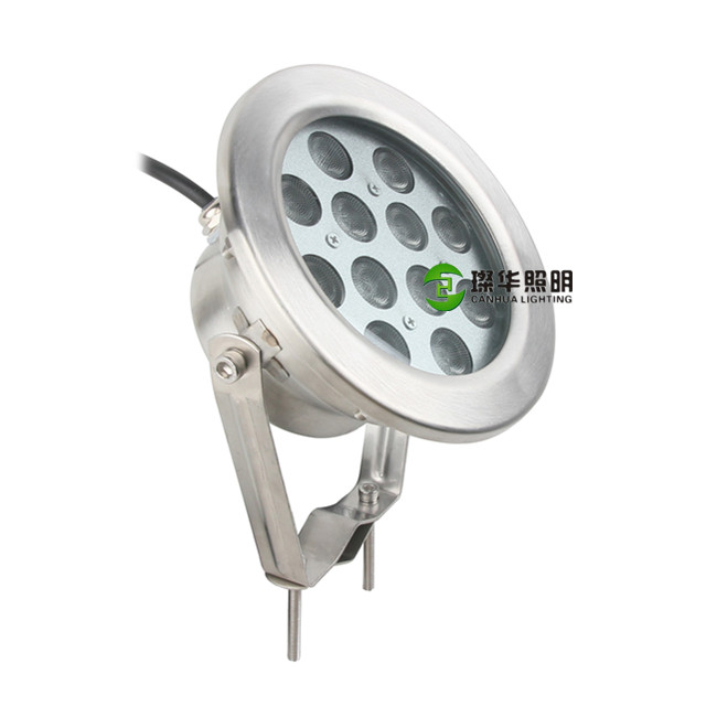 Декоративный бассейн парк открытый свет AC24V изменить цвет или DC24V DMX512 304SS ip68 светодио дный RGB под водой лампы 9 W 12 W 18 W 24 W